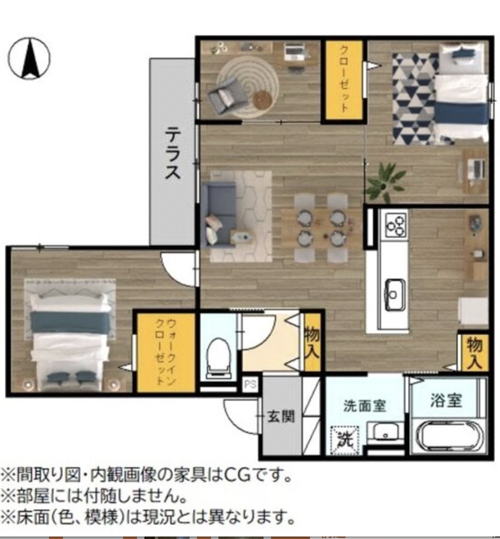 (間取) (間取)