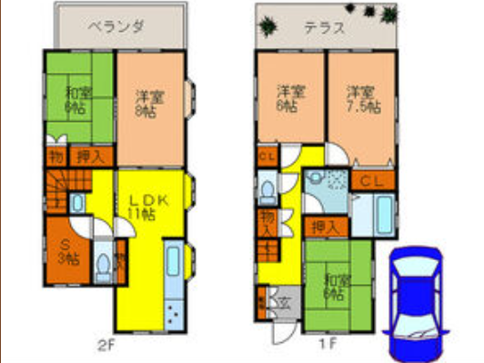 (間取) (間取)