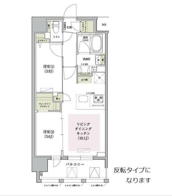 (間取) (間取)