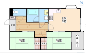 (間取)