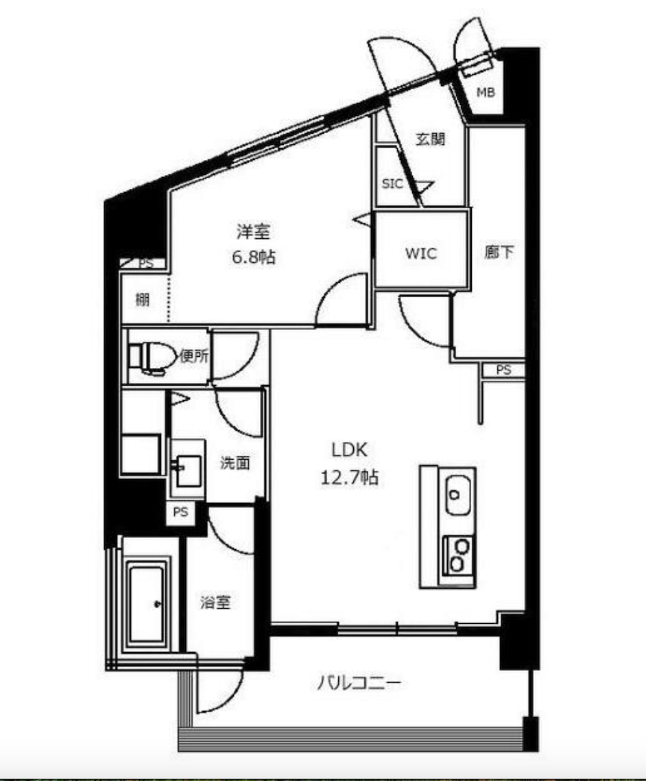 (間取) (間取)