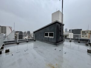 専用利用ができる屋上バルコニー