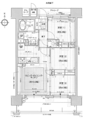 (間取)