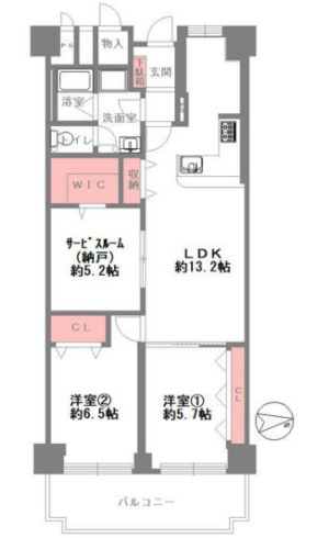 (間取)