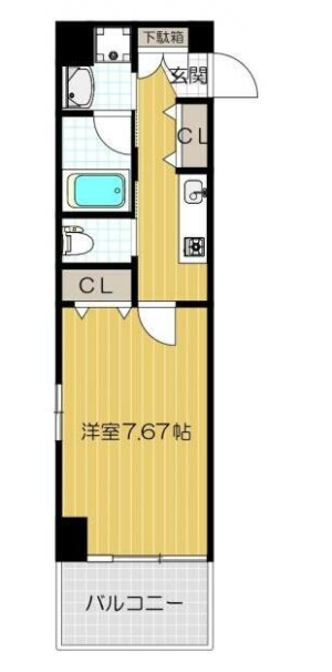 【賃貸マンション】プレジール靭公園