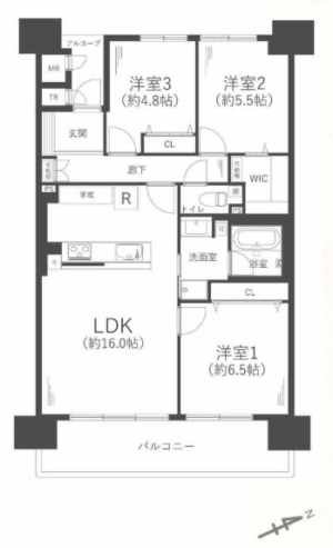 (間取)