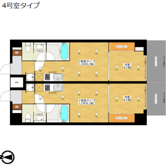 (間取) (間取)