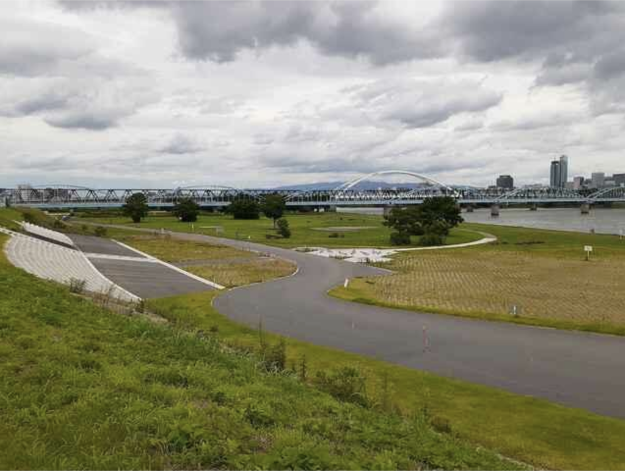 淀川河川公園     距離：407m  